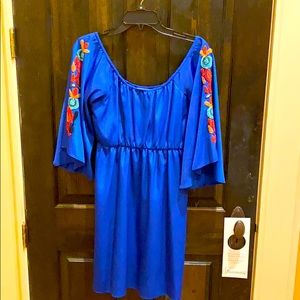 Judith March embroidered dress